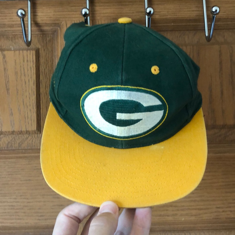 Vintage 90s Green Bay Packers Snapback